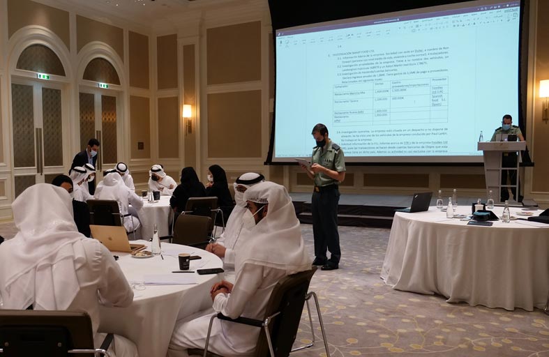 وزارة الداخلية تختتم دورة مكافحة غسل الأموال بالتعاون مع نظيرتها الإسبانية