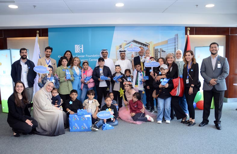 أمنية تُسعد قلوب 20 طفلاً من أطفال غزّة المُصابين بالسرطان