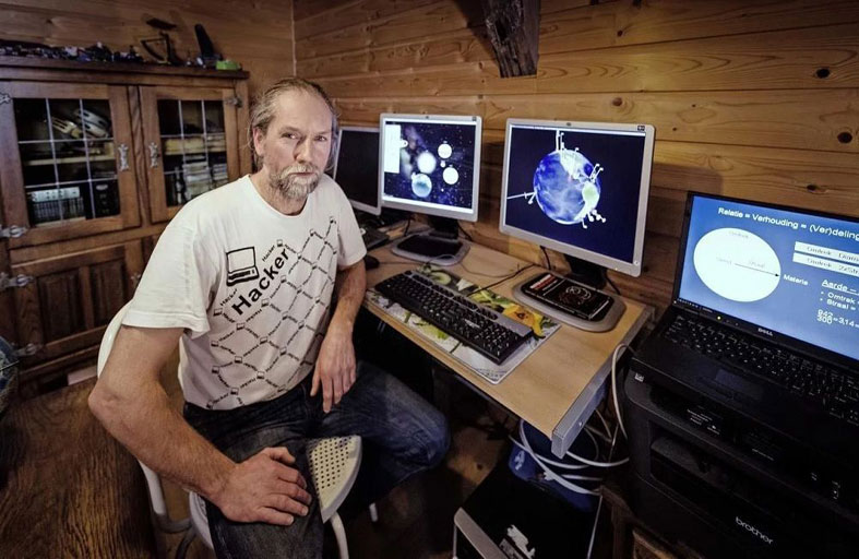 عالم الزلازل الهولندي يدعم فلسطين مستعينا بـ«الفراعنة»