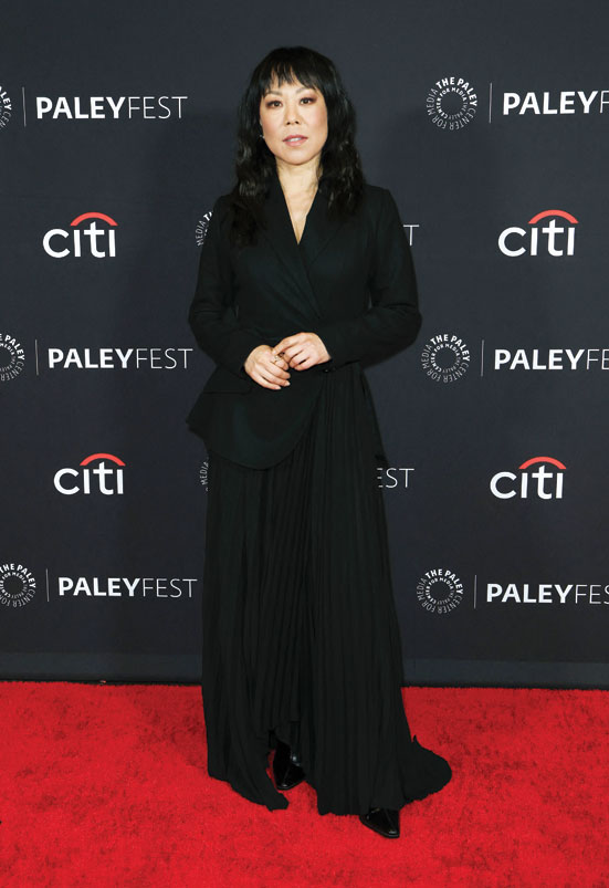 الممثلة الأمريكية ألي آن تحضر عرض فيلم «أغاثا على طول الطريق» في مهرجان بالي في لوس أنجلوس. (ا ف ب)