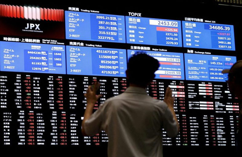 أسهم اليابان تتراجع وسط عزوف عن المخاطرة بفعل صراع الشرق الأوسط 