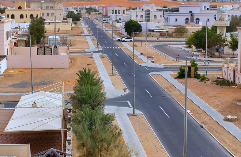 بلدية مدينة العين تنجز 81 % من المرحلة الأولى لمشروع تطوير منطقة العامرة