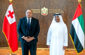 الصايغ يبحث مع رئيس وزراء مملكة تونغا تعزيز العلاقات الثنائية