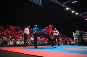 581 لاعباً ولاعبة يتنافسون في بطولة الإمارات للكيك بوكسينج