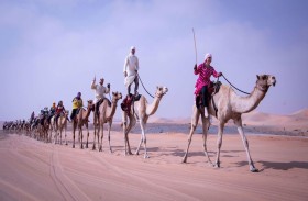 قافلة رحلة الهجـن.. 10 أعوام من الحكايات المحفورة على حبات الرمال