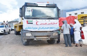 الدعم الإماراتي لجزيرة سقطرى .. 110 ملايين دولار أمريكي من 2015 حتى اليوم