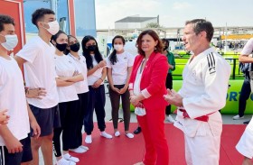  جودو الإمارات يستعرض في أكسبو  دبي 2020   