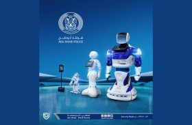 روبوتات ذكية بشرطة أبوظبي للتثقيف المروري وتحديد المخالفات