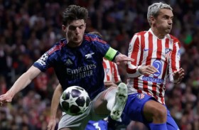 أتلتيكو وأرسنال يؤجلان الحسم إلى لندن 