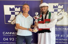 «العين للشطرنج» يتوّج بلقب «مهرجان كان للشطرنج»