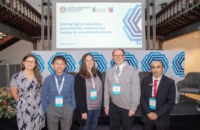 جامعة الإمارات تشارك في الكونجرس العالمي لأهداف التنمية المستدامة في جامعة جلاسجو باسكتلندا