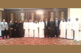  مسلم بن حم يستقبل وفداً من «غرفة أبوظبي برئاسة أحمد خليفة القبيسي»