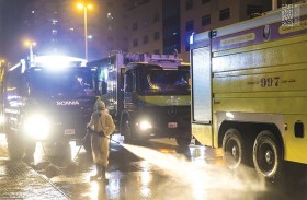 الشارقة تواصل عمليات التعقيم باستخدام أحدث الوسائل المستدامة والصديقة للبيئة