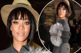 ريهانا مطالبة بالكف عن ارتداء الفراء الطبيعي