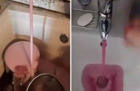 الصنابير تضخ نبيذا بدل الماء 