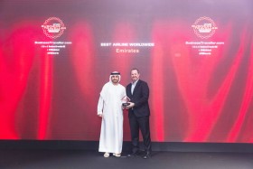 طيران الإمارات أفضل ناقلة جوية في العالم ضمن جوائز «بيزنس ترافلر»