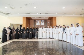 سلطان بن أحمد القاسمي يزور قناة الشرقية من كلباء ويشيد بدور العاملين فيها