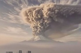 اليابان تستعين بالذكاء الاصطناعي لمحاكاة ثوران جبل فوجي