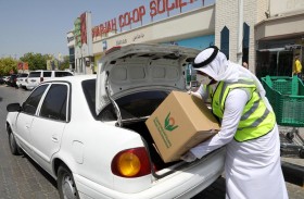 خيرية الشارقة : 60 ألف مستفيد من مشروع السلة الغذائية 