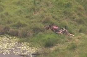 تسعيني ينجو بعد سقوطه في بركة ليومين