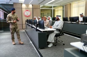 شرطة أبوظبي تّطلع وفد لجنة تطوير أمن منافذ إمارة أبوظبي على منظومة المدينة الآمنة