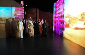 حمدان بن محمد يستقبل الممثل الخاص لسلطان عمان