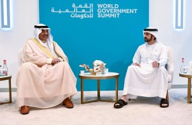 حمدان بن محمد يبحث مع رئيس الوزراء الكويتي سبل تعزيز التعاون والشراكة بين البلدين