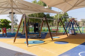 بلدية مدينة أبوظبي تنشئ منطقة ألعاب وتمارين رياضية لأصحاب الهمم وأقرانهم في منطقـة البطين بأبوظبي