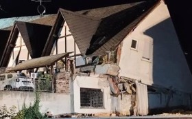 انهيار فندق في ألمانيا يتسبب بكارثة 