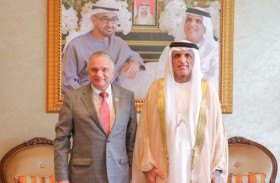 سعود بن صقر يستقبل وزير الخارجية والعبادة في كوستاريكا