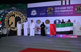 اختتام النسخة الـ 25 لبطولة آسيا للشطرنج الشباب والأشبال والناشئين 2023 في العين