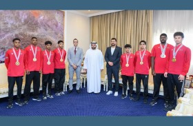 محمد الشرقي يستقبل لاعبي «الفجيرة للفنون القتالية»