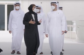 خالد بن محمد بن زايد يزور الجناح الوطني لدولة الإمارات في إكسبو 2020 دبي