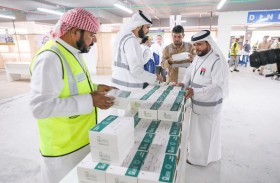 دبي.. بيت الخير توزع 54 ألفا و882 عبوة ماء على العمال في الصيف