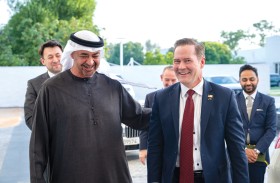 رئيس الدولة يستعرض مع المندوب الأميركي لدى الأمم المتحدة العلاقات الإستراتيجية بين البلدين والتطورات في الشرق الأوسط 