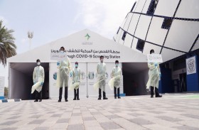 مجلس دبي الرياضي يحتفل بيوم العمال العالمي مع أبطال خط الدفاع الأول