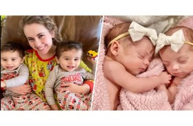 أميركية تلد توأمين من نوع خاص