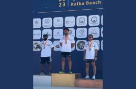 شرطة أبوظبي تفوز بالمراكز الأولى ببطولة ترايثلون كلباء