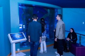 زيارة علمية لأعضاء وعضوات البرلمان العربي للطفل إلى مربى الشارقة للأحياء المائية