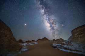 منارة السعديات تطلق معرض ِ«سماوات .. رحلة عبر الزمان والمكان»