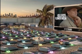 سينما في الهواء الطلق مزودة بـ 150 سريراً 