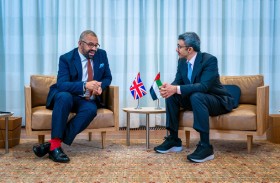 عبدالله بن زايد وكليفرلي يبحثان في نيويورك الشراكة الاستراتيجية بين الإمارات والمملكة المتحدة