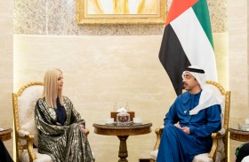 عبدالله بن زايد يستقبل إيفانكا ترامب في أبوظبي