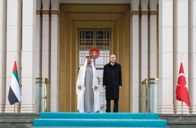 محمد بن زايد والرئيس التركي يبحثان في أنقرة علاقات البلدين والتطورات الإقليمية