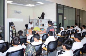 مركز حمدان بن محمد لإحياء التراث يشارك فى مخيم الأمين وفرجان دبي الصيفي