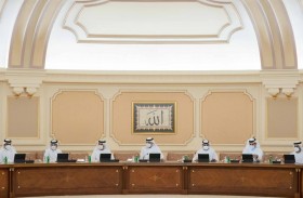 ولي عهد الشارقة يترأس اجتماع المجلس التنفيذي