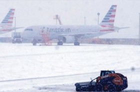 إلغاء مئات الرحلات الجوية جراء العاصفة الشتوية في أمريكا