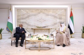 صقر غباش يبحث تعزيز العلاقات البرلمانية مع رئيس مجلس النواب الجيبوتي