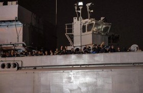   سفينة تقلّ 1687 مدنيًا تمّ إجلاؤهم من السودان تصل إلى السعودية 