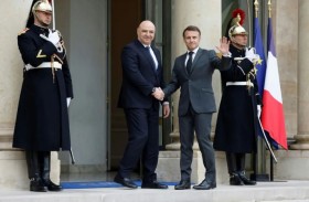 الرئيس الفرنسي يستقبل نظيره اللبناني